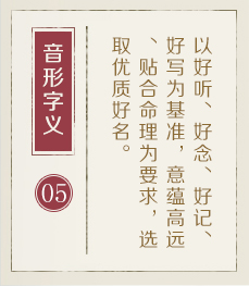 湖南起名流程五